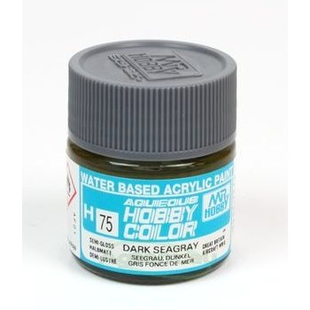 Mr Hobby Aqueous color H-075 Dark Seagray